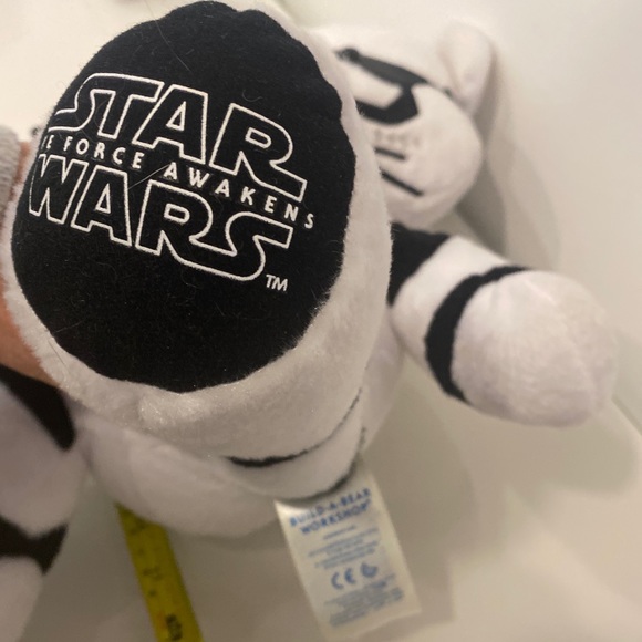 BAB Star Wars Storm Trooper Bear With Blaster Gun RETIRED Plush 17” - Picture 8 of 9